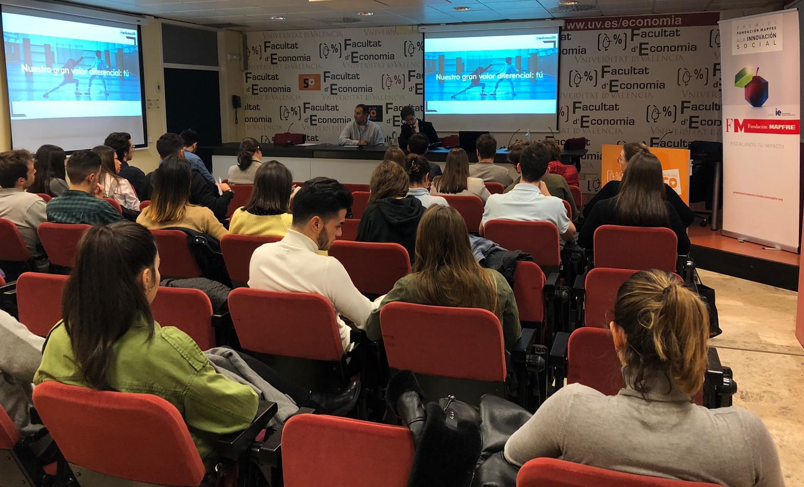 R+ Cash Lab participa en el XIX Foro de Empleo y Emprendimiento de la Universitat de València